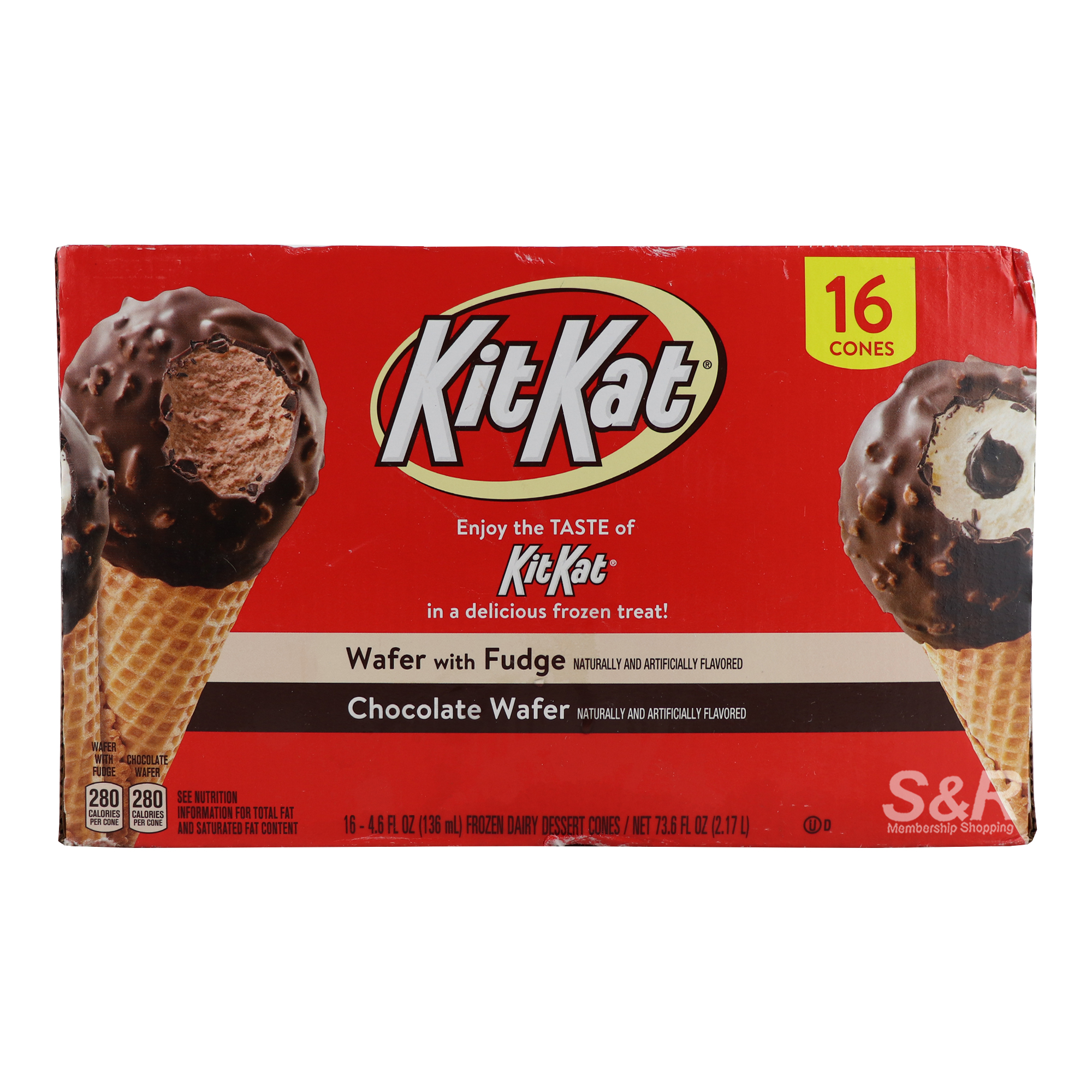 KitKat Dairy Dessert Cones 16pcs KitKat Dairy Dessert Cones 16pcs
